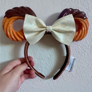 NWOT Disney Parks Churro Mouse Ears Headband